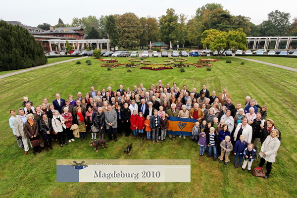 Hochbild der Familie von Bülow Herrenkrug in Magdeburg