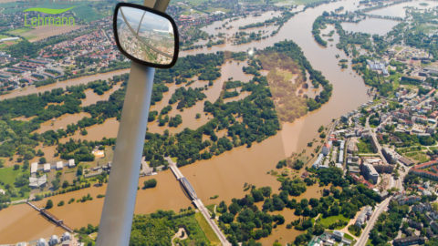 Hochwasser 2013 Luftbilder